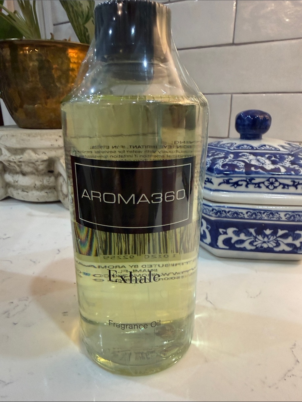 Exhale Fragrance Oil – Clear Yellow Scented Oil 500ml